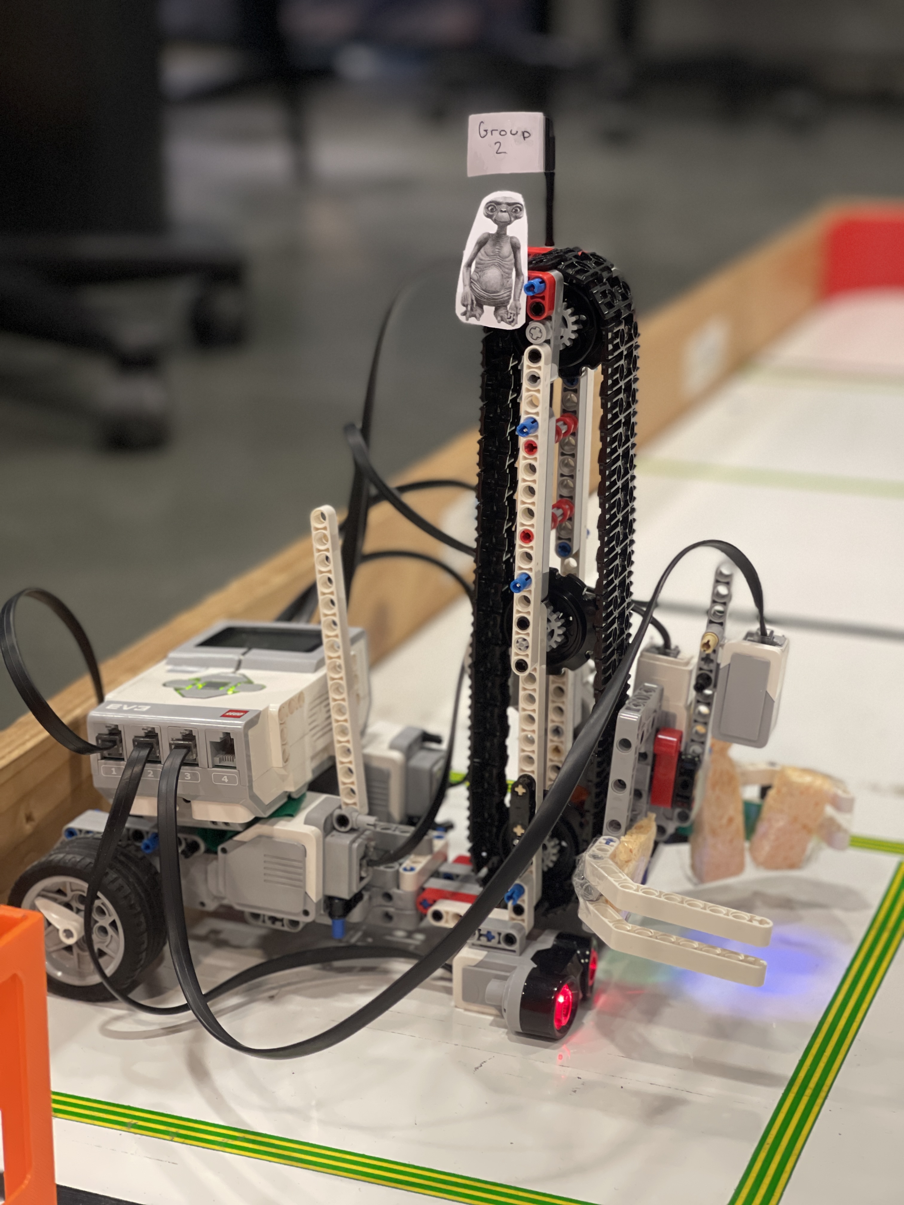 E.T. Robot Front View